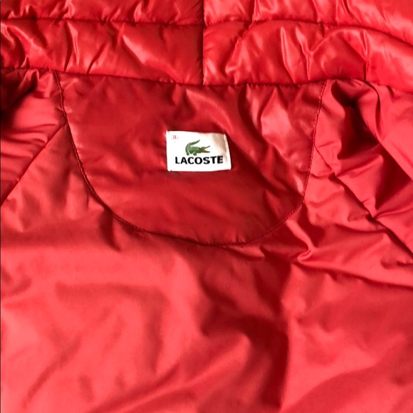 Lacoste puffer jacket/ size 36 - Picture 13 of 14